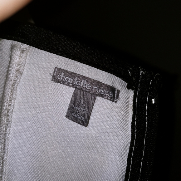 Satin & Lace Zip Up Bustier- Worn Once- Perfect Condition!!! FINAL DROP!! - Picture 6 of 6